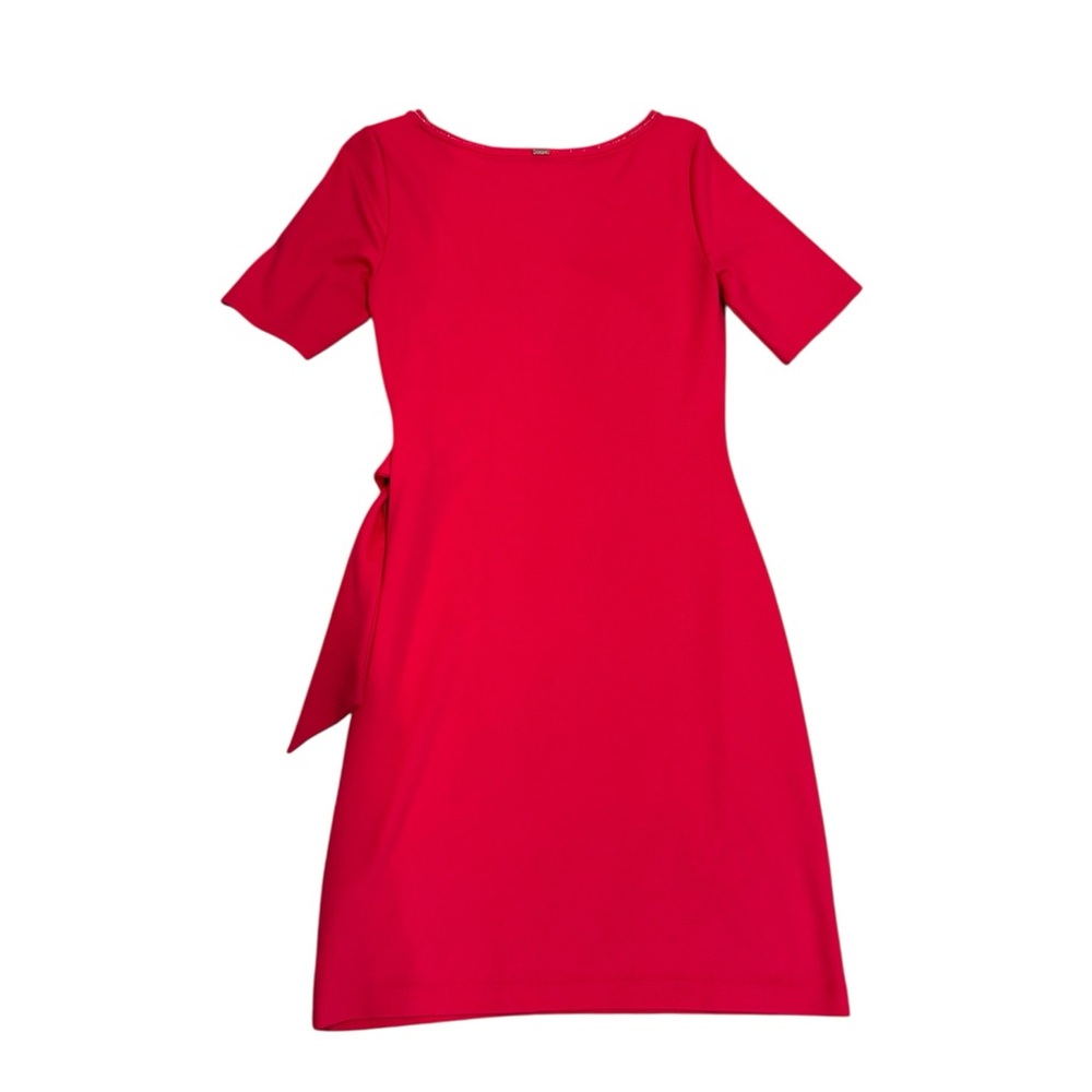 White House Black Market Vibrant Fuchsia Shift Dress - Picture 9 of 9